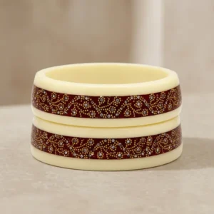 cream-and-maroon-lac-embellished-bangles-for-women