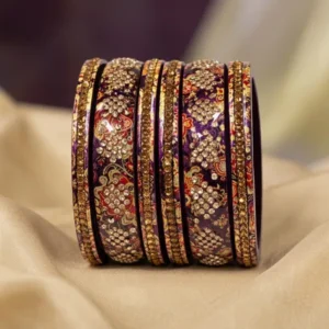 purple-lac-floral-paisley-embellished-bangles-for-women