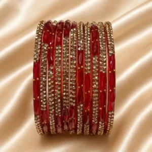 red-glass-gold-crystal-embellished-bangles-set-for-women